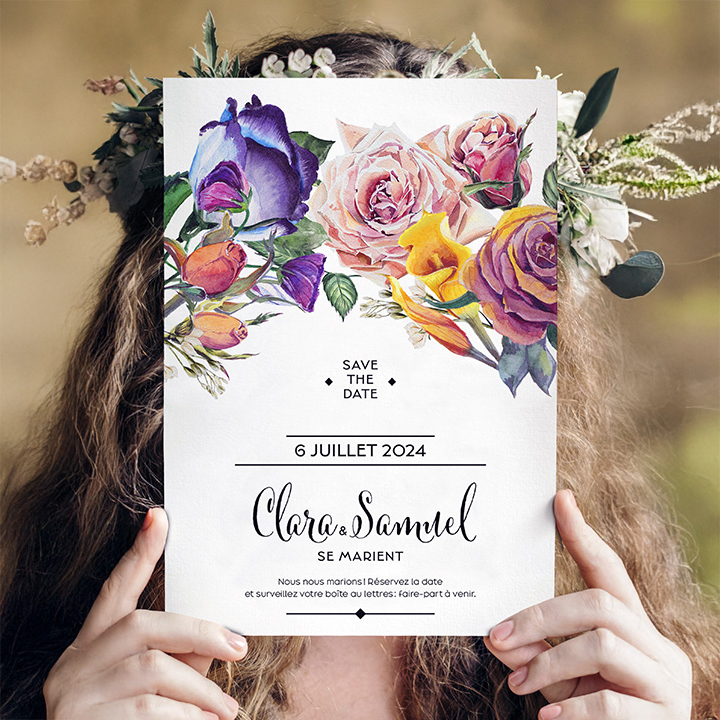 Design de papeterie mariage. Annick Woungly Designer.